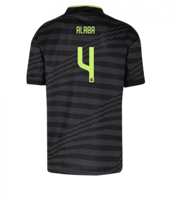 Real Madrid David Alaba #4 Tredje Tröja 2022-23 Korta ärmar